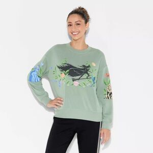 NEW Wicked For Good Target Graphic Pullover Sweatshirt Sage Green Medium